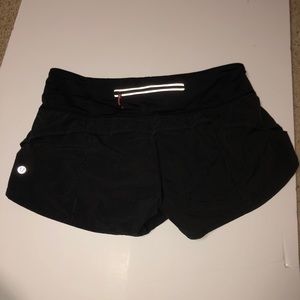 Black Lululemon shorts